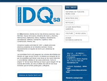 Tablet Screenshot of idqsa.net